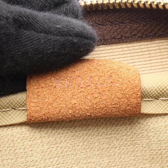 LOUIS VUITTON Brown Monogram Leather Deauville Bag - Picture 5 of 13